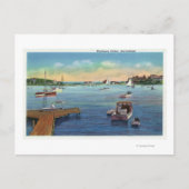 Carte Postale Vue du port de Wychmere Harbour (Devant)