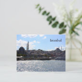 Carte Postale Vue du port d'Istanbul (Debout devant)