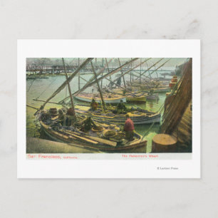 Carte Postale Vue du quai des pêcheurs