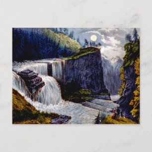 Carte Postale Vue Du Ravin À Trenton Falls NY Postca