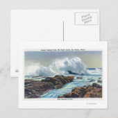 Carte Postale Vue du Surf (Devant / Derrière)