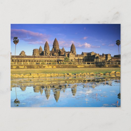 Carte Postale Vue du temple de face (Devant)