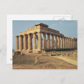 Carte Postale Vue du temple E, c.490-480 av. J.-C. (Devant / Derrière)