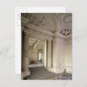 Carte Postale Vue du vestibule central, construit en 1642-51 (Devant / Derrière)