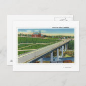 Carte Postale Vue du Viaduc et de l'extérieur de l'Armurerie (Devant / Derrière)