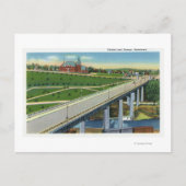 Carte Postale Vue du Viaduc et de l'extérieur de l'Armurerie (Devant)