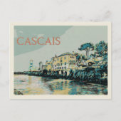 Carte Postale Vue d'un palais de Cascais, Portugal (Devant)