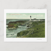 Carte Postale Vue d'un phare américain (Devant)