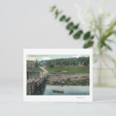 Carte Postale Vue d'un terrain de camp (Debout devant)