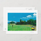 Carte Postale Vue d'un Vert au Royal Kaanapali Golf (Devant / Derrière)