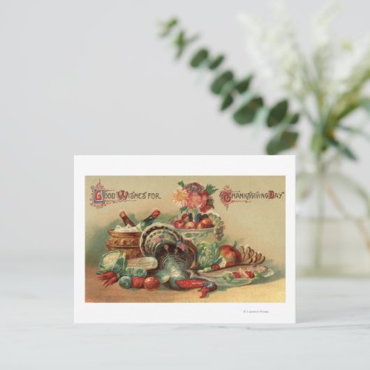 Carte Postale Vue d'une fête (Debout devant)