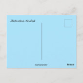 Carte Postale Vue d'une plage à Butaritari Kiribati (Dos)