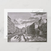 Carte Postale Vue d'une procession dans le Graben (Devant / Derrière)