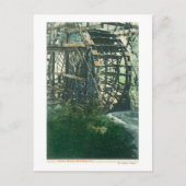 Carte Postale Vue d'une roue d'eauRedding, CA (Devant)