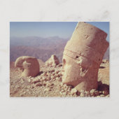 Carte Postale Vue d'une tête colossale et d'un aigle (Devant)