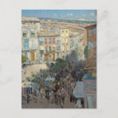 Carte Postale Vue d'une ville française du sud | Childe Hassam (Devant)