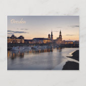 Carte Postale Vue Elbe de Dresden (Devant)