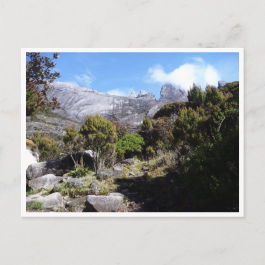Carte Postale vue élevée de kinabalu (Devant)