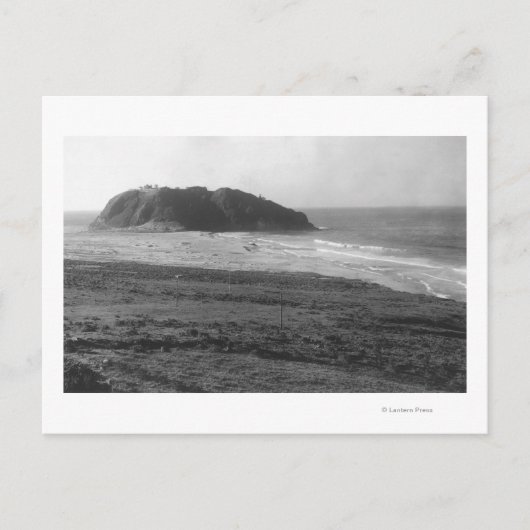 Carte Postale Vue éloignée de la station de métro Point Sur (Devant)