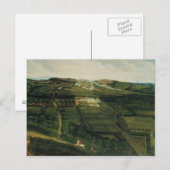 Carte Postale Vue éloignée du château de Corfe (Devant / Derrière)