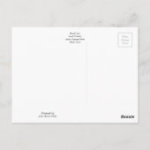 Carte Postale Vue en pastel (Dos)