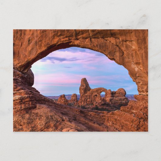 Carte Postale Vue en pastel (Devant)