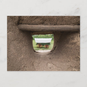 Carte Postale Vue en Wagon couvert du Vieux Fort de Bent