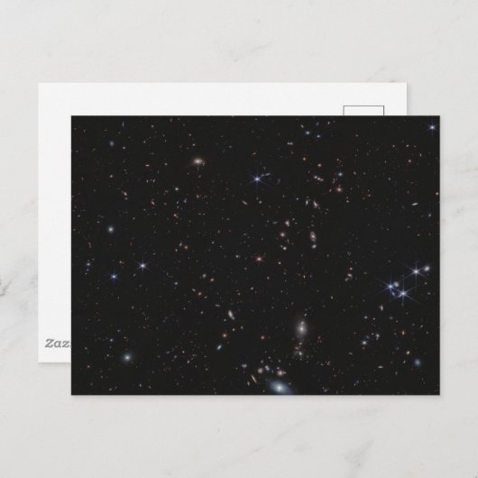 Carte Postale Vue entre les constellations des Poissons et d'And (Devant / Derrière)