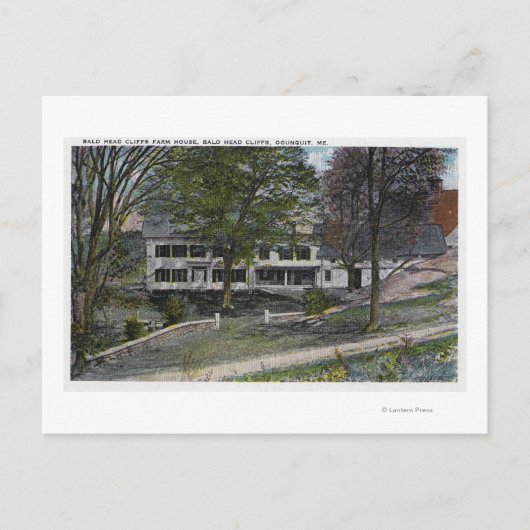 Carte Postale Vue extérieure de Bald Head Cliffs Agritourisme (Devant)
