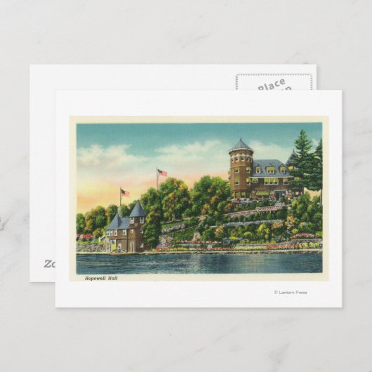 Carte Postale Vue extérieure de Hopewell Hall (Devant / Derrière)