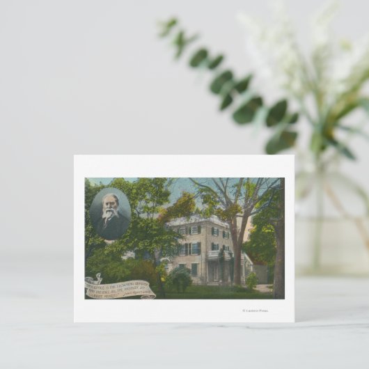 Carte Postale Vue extérieure de James Russell Lowell Accueil (Debout devant)