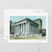 Carte Postale Vue extérieure de la Banque de Californie (Devant / Derrière)