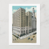 Carte Postale Vue extérieure de la Banque nationale d'épargne (Devant)