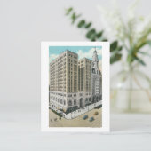 Carte Postale Vue extérieure de la Banque nationale d'épargne (Debout devant)