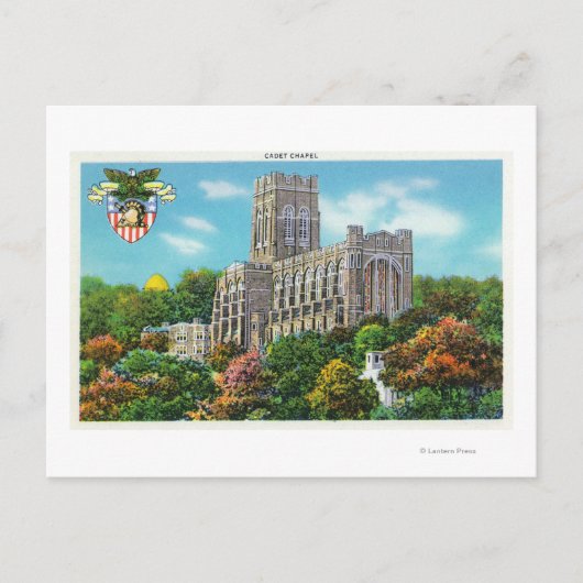 Carte Postale Vue extérieure de la chapelle des cadets (Devant)