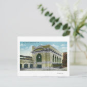 Carte Postale Vue extérieure de la gare 2 (Debout devant)