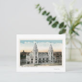 Carte Postale Vue extérieure de la gare Union