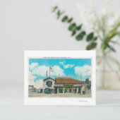 Carte Postale Vue extérieure de la grotte maritime de Hageman (Debout devant)