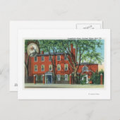 Carte Postale Vue extérieure de la maison de Longfellow 2 (Devant / Derrière)