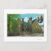 Carte Postale Vue extérieure de la maison des sept pignons # 2 (Devant)