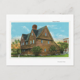 Carte Postale Vue extérieure de la maison Pequot