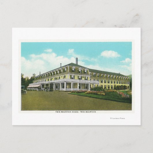 Carte Postale Vue extérieure de la maison Twin Mt (Devant)