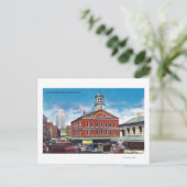 Carte Postale Vue extérieure de la salle Faneuil (Debout devant)