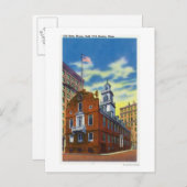 Carte Postale Vue extérieure de l'ancienne Maison d'Etat (Devant / Derrière)