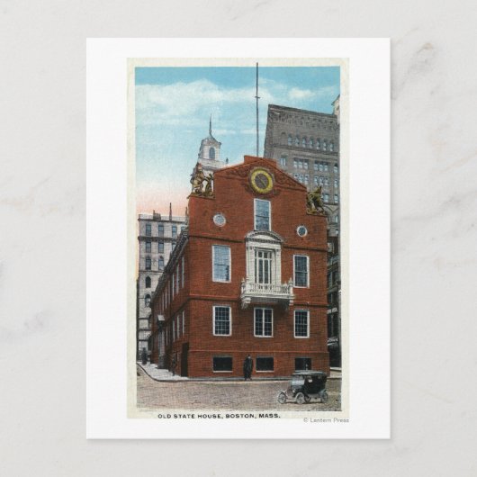 Carte Postale Vue extérieure de l'ancienne maison d'État # 2 (Devant)