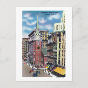 Carte Postale Vue extérieure de l'ancienne salle de réunion du S