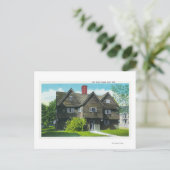 Carte Postale Vue extérieure de l'ancienne sorcière (Debout devant)