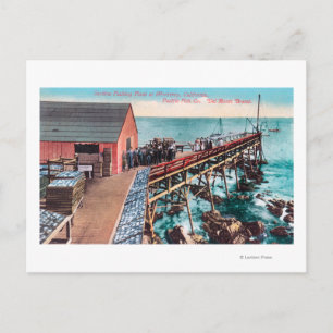 Carte Postale Vue extérieure de l'emballage de la sardine Del Mo