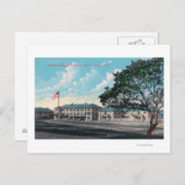 Carte Postale Vue extérieure de l'hôpital général, Presidio (Devant / Derrière)