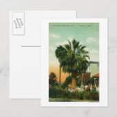 Carte Postale Vue extérieure de l'hôtel au Palm (Devant / Derrière)